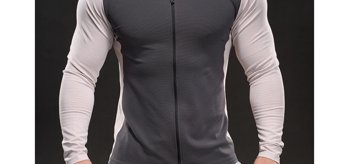 Quick-Dry Stretch Long Sleeve Workout Shirt - Athletic Training Tee for Running, Fitness & Outdoor Sports