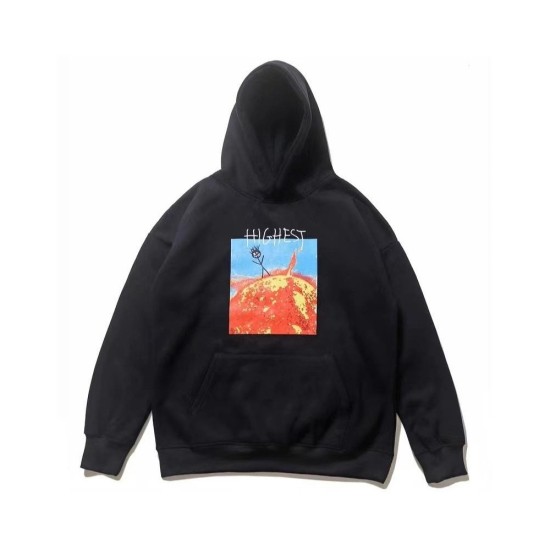 Stickman Foam Letter Hoodie – American Streetwear High-Fashion Hip-Hop Unisex Couple Sweatshirt Jacket