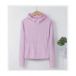 Women's Summer Sun Protection Jacket - UPF 50+ UV Blocking, Breathable & Stretchy Athletic Windbreaker