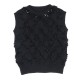 Elegant Beaded Sequin Sleeveless Knit Top | Chic Crewneck Office Wear & Casual Blouse