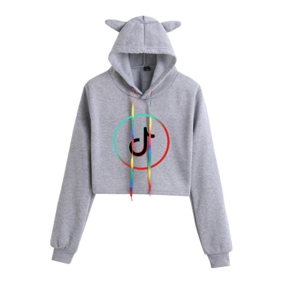 TikTok Inspired Letter Print Hoodie Women's Loose Fit Casual Streetwear Sweatshirt