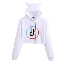 TikTok Inspired Letter Print Hoodie Women's Loose Fit Casual Streetwear Sweatshirt
