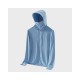 UPF Sun Protection Hoodie with Wide Brim - Lightweight Breathable UV Shielding Jacket for Outdoor Cycling Fishing