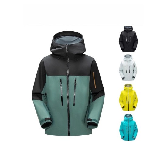 Upgraded SV7 Waterproof Hardshell Jacket for Outdoor Adventure – Windproof & Durable Hiking Raincoat