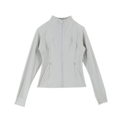 Slim-Fit UPF Sun Protection Jacket with Stand Collar - Lightweight & Breathable Cooling Fabric for Women