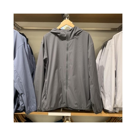 Lightweight UPF Sun Protection Hoodie Jacket for Men & Women, Portable Anti-UV Outdoor Wear