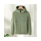 Cozy Fleece Zip Hoodie Jacket for Women - Lightweight Outdoor Pullover with Full-Zip