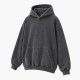 American Retro Oversized Graphic Hoodie – Unisex Heavyweight Fleece Sweatshirt with Drop Shoulder & Cozy Lining for Men