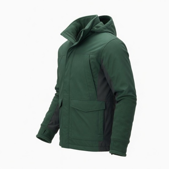 Waterproof Windproof Fleece Jacket for Hiking and Outdoor Adventures