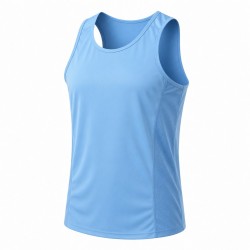 Unisex Running Tank Top - Breathable Quick-Dry Athletic Sleeveless Shirt for Marathon & Outdoor Sports