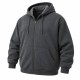 Plus Size Fleece Hooded Zip Up Sweatshirt for Big & Tall Men - Heavyweight Cozy Jacket Up to 350lbs