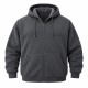 Plus Size Fleece Hooded Zip Up Sweatshirt for Big & Tall Men - Heavyweight Cozy Jacket Up to 350lbs