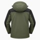 Waterproof Windproof 3-in-1 Fleece-Lined Jacket for Men | All-Season Thermal Winter Coat & Outdoor Hiking Shell