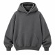 Fashion Hoodie Fleece Sweatshirt Oversized Streetwear Unisex Double Hooded Pullover Casual Crew Neck Top